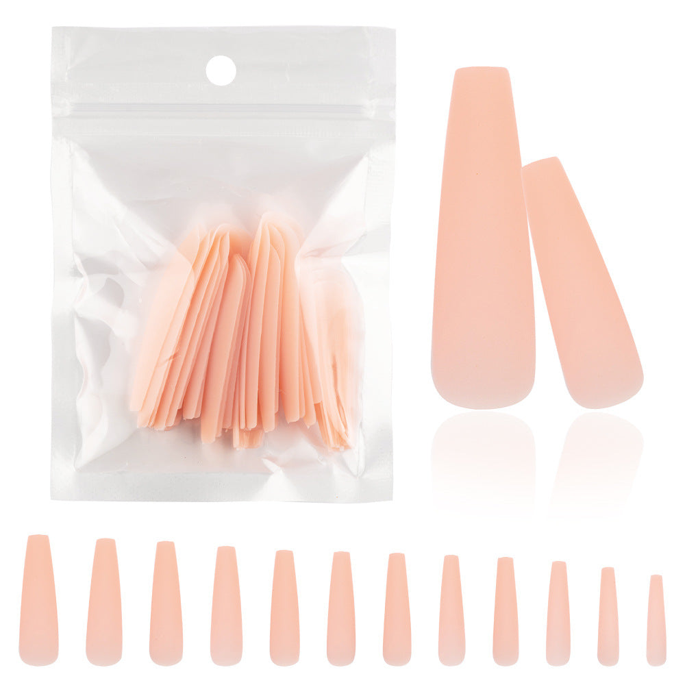 Wholesale Matte Extended Plastic Nail Stickers